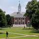 File photo of people walking on Johns Hopkins University’s Homewood campus in Baltimore.